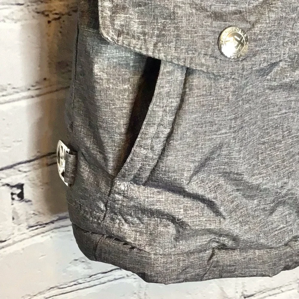 ZeroXPosur Gray and Teal Winter Snow Coat Small 7/8